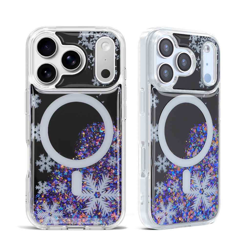 iPhone 16 & 17 Series Glitter Mirror Phone Case – Eco-Friendly Protector | Free UK Shipping