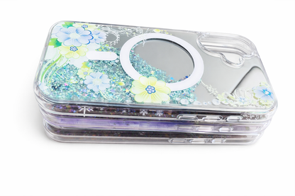 iPhone 16 & 17 Series Glitter Mirror Phone Case – Eco-Friendly Protector | Free UK Shipping